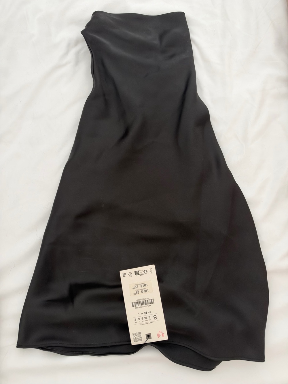 Zara Open Back Silk Top- NWT